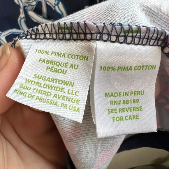 Lilly Pulitzer Hollee High Tide Lucky Bamboo Dress Sz Medium - Picture 7 of 10